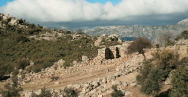 Monumenti nuragici di culto sulle montagne di Irgoli