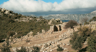 Monumenti nuragici di culto sulle montagne di Irgoli