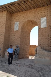 Nimrud Entrata tempio di Nabu Maggio 2008