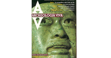 copertina rivista archeologia viva 10