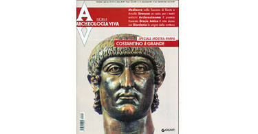 copertina rivista archeologia viva 110