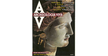 copertina rivista archeologia viva 12