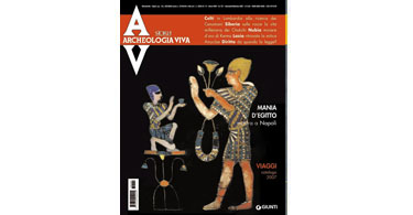 copertina rivista archeologia viva 121