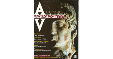 copertina rivista archeologia viva 14