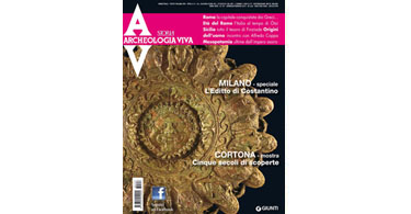 copertina rivista archeologia viva 157