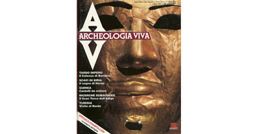 copertina rivista archeologia viva 16