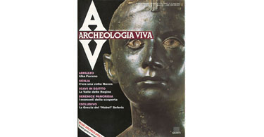 copertina rivista archeologia viva 17