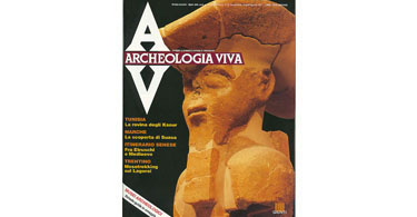 copertina rivista archeologia viva 21