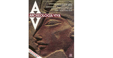 copertina rivista archeologia viva 22