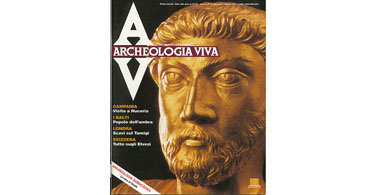 copertina rivista archeologia viva 23