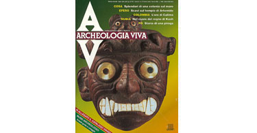 copertina rivista archeologia viva 27