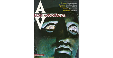 copertina rivista archeologia viva 3