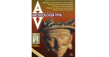 copertina rivista archeologia viva 30