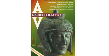 copertina rivista archeologia viva 34