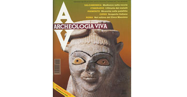 copertina rivista archeologia viva 40