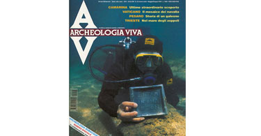 copertina rivista archeologia viva 45