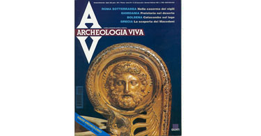 copertina rivista archeologia viva 49