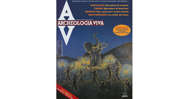 copertina rivista archeologia viva 56