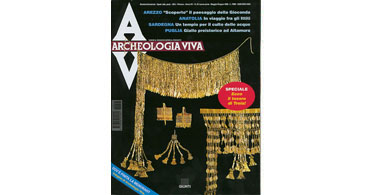 copertina rivista archeologia viva 57