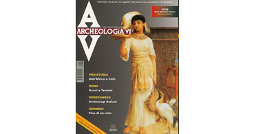 copertina rivista archeologia viva 62