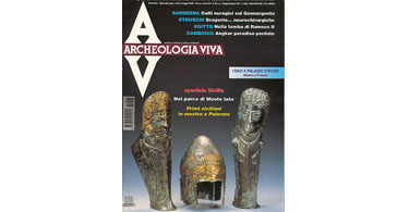 copertina rivista archeologia viva 63