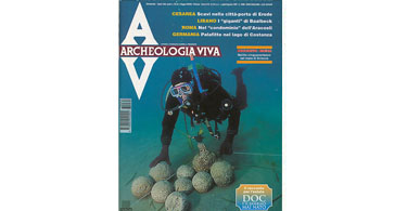 copertina rivista archeologia viva 64