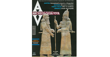 copertina rivista archeologia viva 65