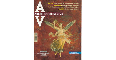 copertina rivista archeologia viva 68