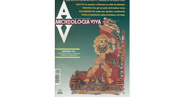 copertina rivista archeologia viva 71