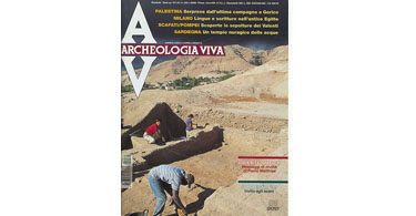 copertina rivista archeologia viva 74