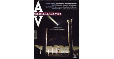 copertina rivista archeologia viva 78