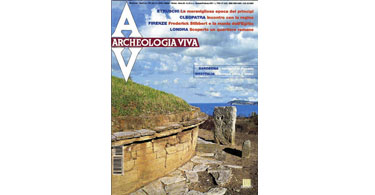 copertina rivista archeologia viva 85