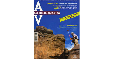 copertina rivista archeologia viva 86