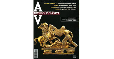 copertina rivista archeologia viva 87