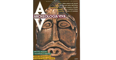 copertina rivista archeologia viva 9