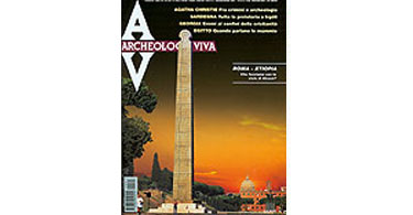 copertina rivista archeologia viva 91