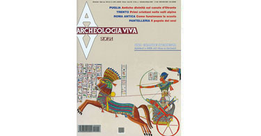 copertina rivista archeologia viva 95