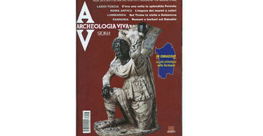 copertina rivista archeologia viva 97