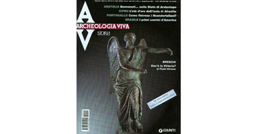 copertina rivista archeologia viva 99