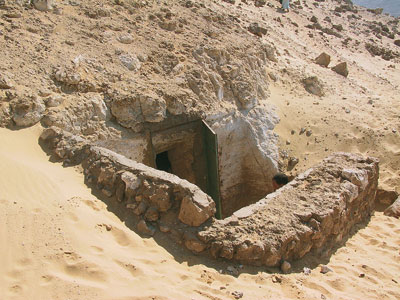 egitto. Nel deserto a Quseir el-Amarna