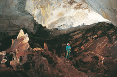 La “miniera” di Grotta della Monaca