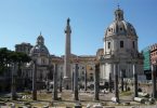 Roma: il tempio dei divi Traiano e Plotina