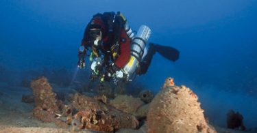 Ricerche e relitti nel mare di Messina