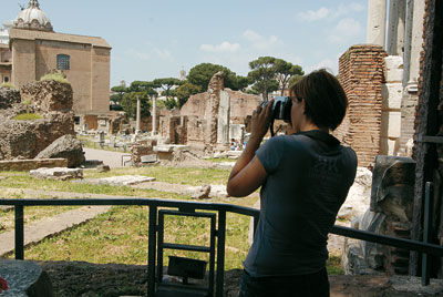 Metti una visita con scatto nell’area archeologica