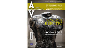 copertina rivista archeologia viva 181