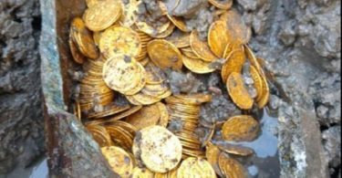 Eccozionale scoperta a Como: un tesoro di centinaia di monete d'oro