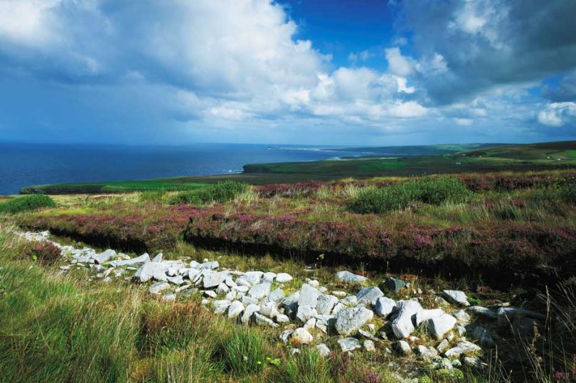 Céide Fields in Irlanda