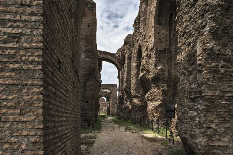 Le architetture monumentali del complesso severiano sul Palatino a Roma